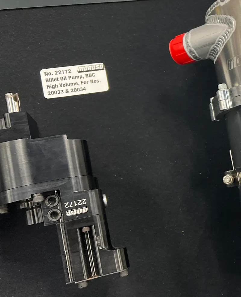 Moroso's Big-Block Chevy Upgrades At PRI 2025
